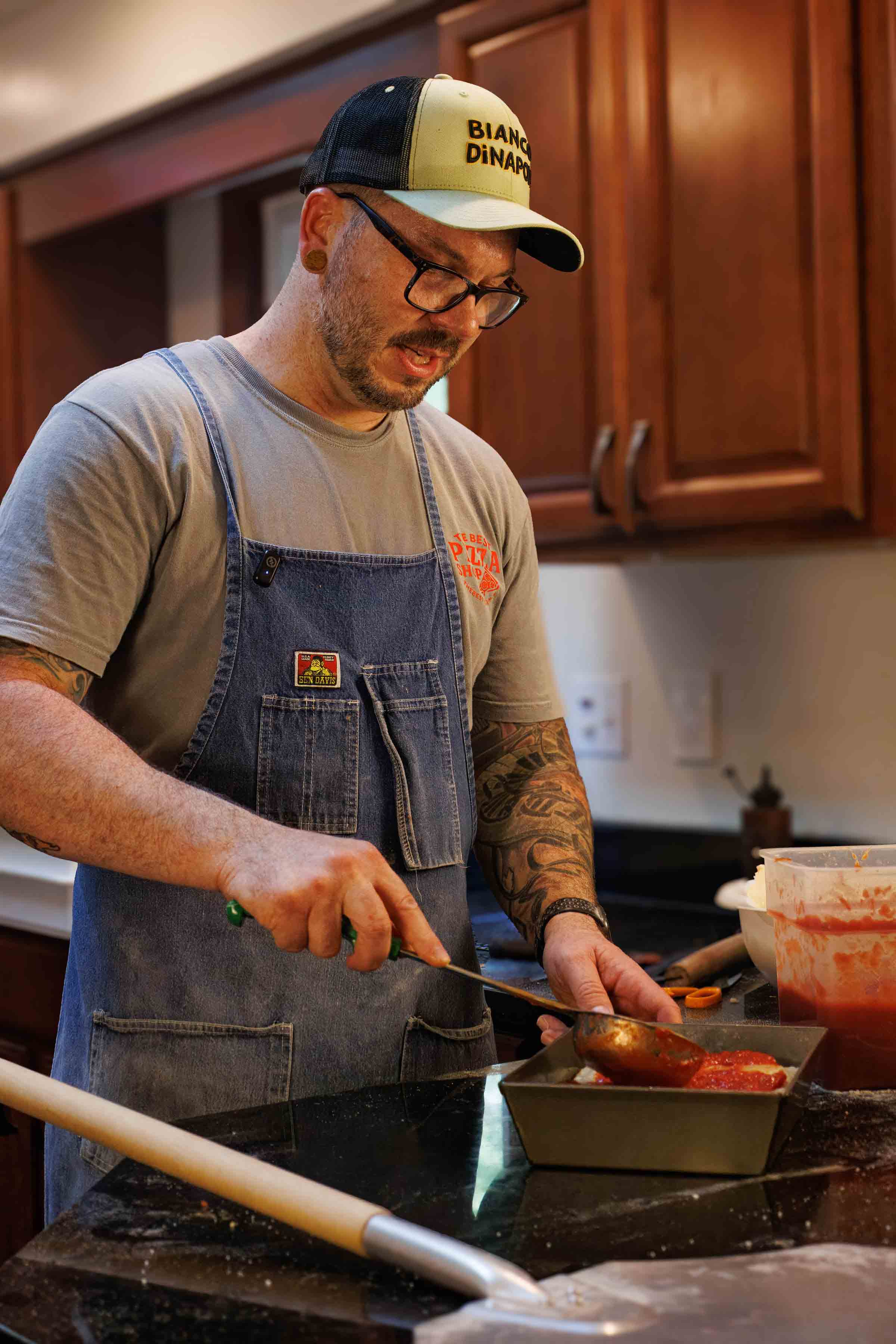 Jesse Wisinski, founder of The Best Pizza Shop in Beaver County, Pennsylvania